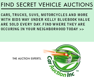 Find Secret Vehicle Auctions